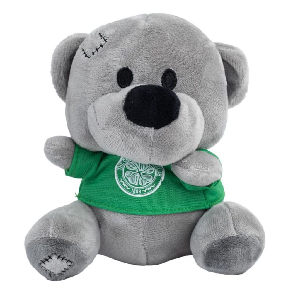 Celtic FC Crest Teddy Bear / Gray/Green